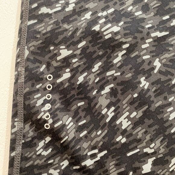 Nike Dri-Fit Men’s XL Compression Leggings Black Gray Patterned Tights - Picture 5 of 7